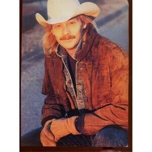 ALAN JACKSON Rare Promo Industry Promo Ad 8.5" x 11" – Music Poster Collectible!